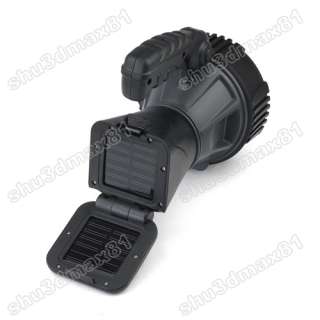 140lm Waterproof Solar Rechargeable AC/DC Charge Spotlight Light 