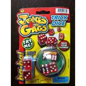 Trick Dice Jokes & Gags Toys & Games