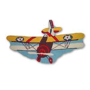  Magical Prop Planes, Shaped Rug 42.5 x 23 In.