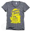 The American Apparel Tri Blend Womens TR301 Track T Shirt combines 
