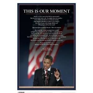  Barrack Obama/Moment Poster