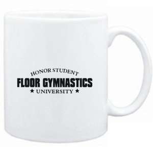  Mug White  Honor Student Floor Gymnastics University 