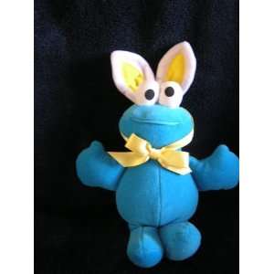    Plush Cookie Monster with Easter Bunny Ears 