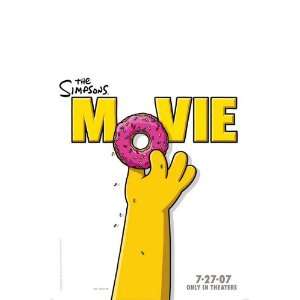    THE SIMPSONS TEASER 14X20 INCH PROMO MOVIE POSTER 