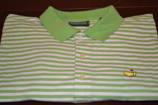 Mens Masters Shirt Augusta National Golf Club Polo Shirt Large Great 