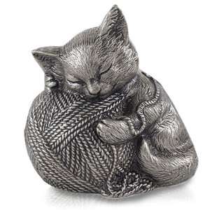  Cat Urn Precious Kitty, Silver