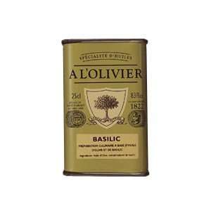Olivier Basil Infused Olive Oil  Grocery & Gourmet 