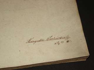 AUSTRIA HUNGARY FOLK MUSIC Handwritten ETHNOGRAPHIC SONG BOOK, 1839 