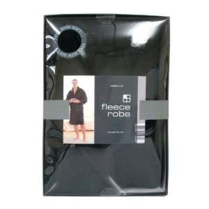  Luxury Gents Micro Fibre Bathrobes BLACK  (BAC107016 