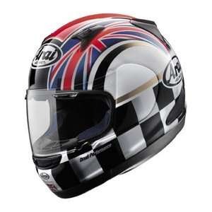   UK Flag Full Face Motorcycle Riding Race Helmet  UK Flag Automotive
