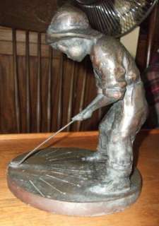 Pinehurst Putter Boy Statue Bronze? Country Club Golf  