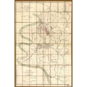 Civil War Map Northwest, or no. 1 sheet of preliminary map of Antietam 