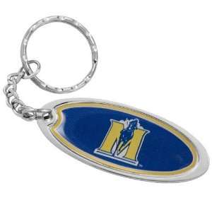 Murray State Racers Domed Oval Keychain 