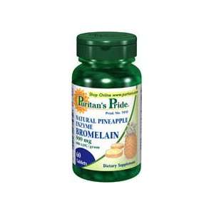  Bromelain 500 mg 600 GDU/gram 500 mg 60 Tablets Health 