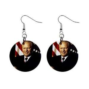  President Gerald Ford earrings 