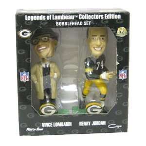 Green Bay Packers Legends of Lambeau Collectors Edition Bobblehead Set 