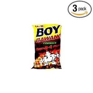 packs Boy Bawang, Cornick, BBQ Flavor 100g Ea  Grocery 