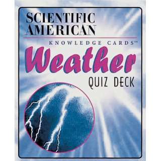  Scientific American Quiz Cards   Weather Toys & Games