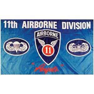  U.S. Army 11th Airborne Division Flag 3ft x 5ft Patio 