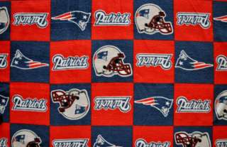 New England Patriots Fleece Tie Blanket   NFL Fleece   65L X 52W 