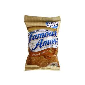 Famous Amos 6   3oz Bags Peanut Butter Cookies  Grocery 
