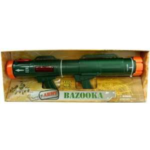  Electronic Army Bazooka With Lights/Sounds & Scope Toys 