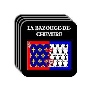  Pays de la Loire   LA BAZOUGE DE CHEMERE Set of 4 Mini 