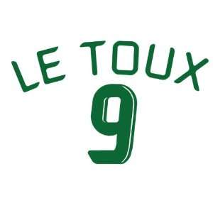 Sounders Sebastien Le Toux 9 Decal Sticker  Sports 