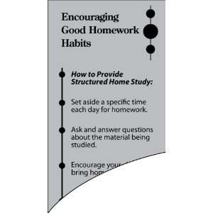  Encouraging Good Homework Habits (Bookmarks   sold in 