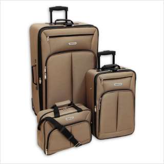   Case Jackson 3 Piece Luggage Set Taupe 0960 3 TPE 044142096033  