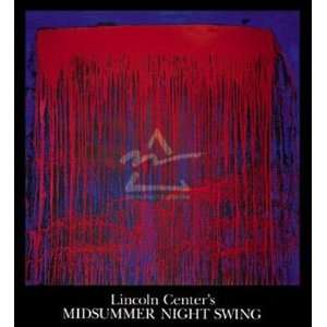 Lincoln Centers Midsummer Night Swing by Patrick Heron 37x41  