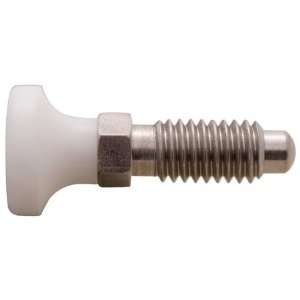 M12 x 1.75 x 25mm, End force   8.00 Newtons, Steel Body/Plunger, White 