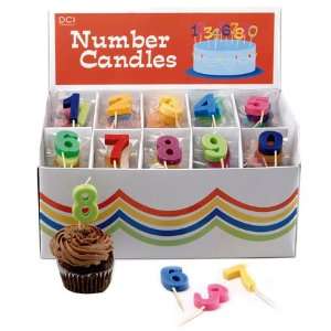  Number Candles   Set of 97 Individual Number Candles 