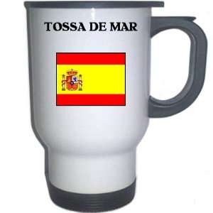  Spain (Espana)   TOSSA DE MAR White Stainless Steel Mug 