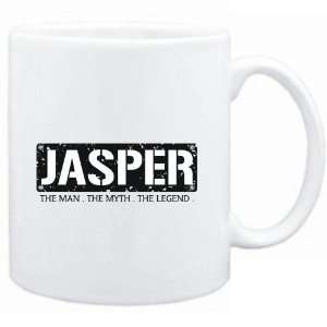  Mug White  Jasper  THE MAN   THE MYTH   THE LEGEND 