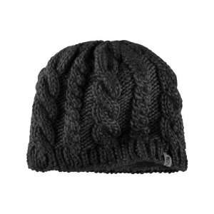  North Face Fuzzy Cable Beanie Black