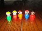   FISHER PRICE LITTLE PEOPLE 7 DIFFERENT PEOPLE FIGURES 26a  