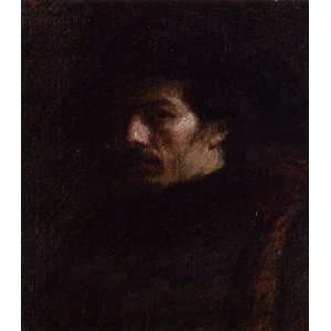   , painting name Portrait of Alphonse Legros, By Fantin Latour Henri