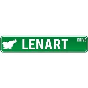 New  Lenart Drive   Sign / Signs  Slovenia Street Sign City  