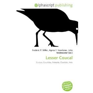  Lesser Coucal (9786133900080) Books