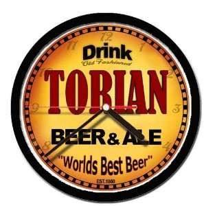  TORIAN beer and ale cerveza wall clock 