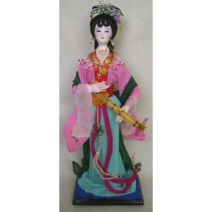  Silk Doll Figurine Chinese Ancient Beauty Fairy