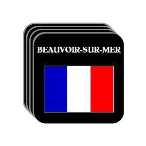  France   BEAUVOIR SUR MER Set of 4 Mini Mousepad 