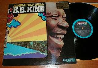 BB KING Completely Well LP w Thrill Is Gone STICKER  