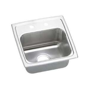   Stainless Steel Top Mount Single Bowl Kitchen Sink