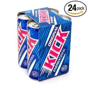 Kick Energy Drink 8.4 Ounce Can 4 Pack Grocery & Gourmet Food