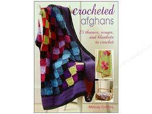   Afghans Book Patterns Blankets Baby Quilts Wrap CICO Crocheted Granny