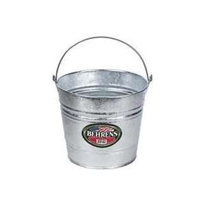  3 PACK GALVANIZED HOT DIPPED PAIL, Color STEEL; Size 12 