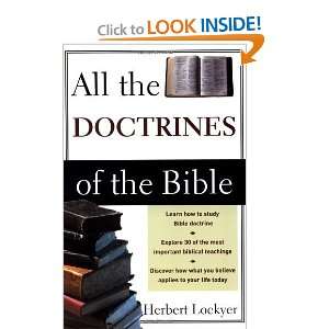    All the Doctrines of the Bible [Paperback] Herbert Lockyer Books