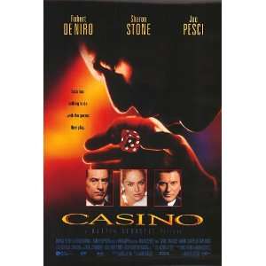  Casino Movie Poster Double Sided Original 27x40 Office 